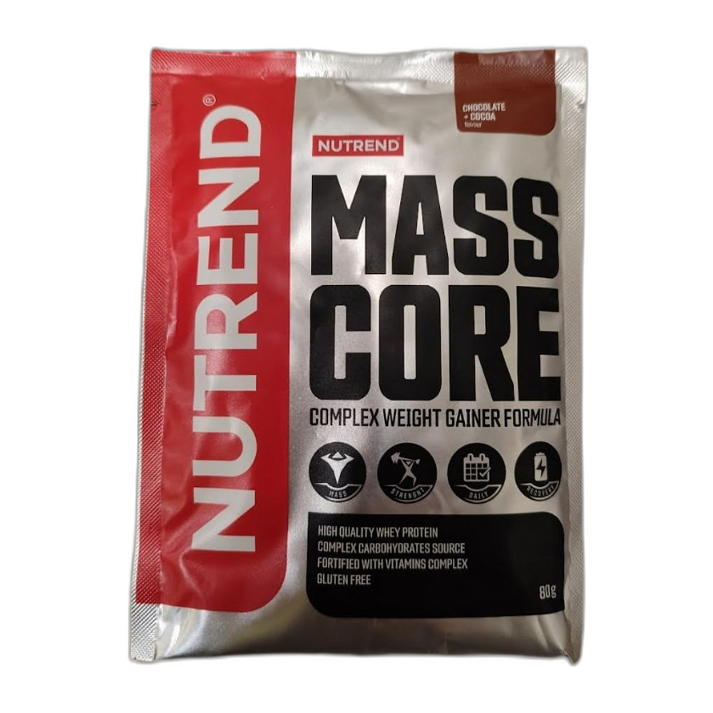 Nutrend Mass Core, Chocolate + Cocoa - 80g (1 serving)