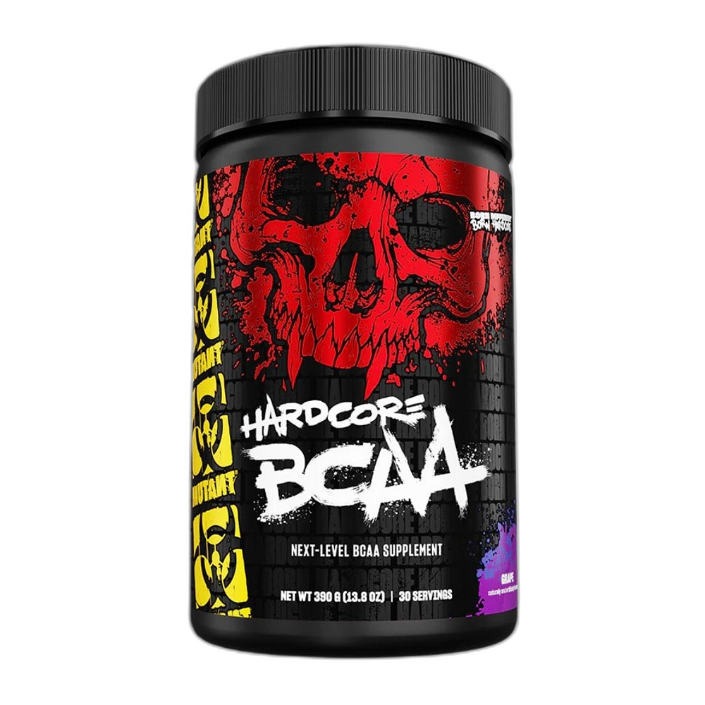 Mutant Hardcore BCAA, Grape - 390g