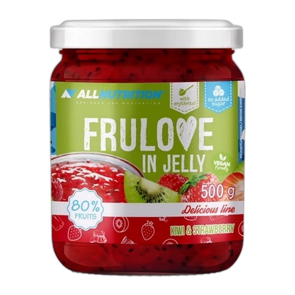 Allnutrition Frulove In Jelly, Kiwi & Strawberry - 500g