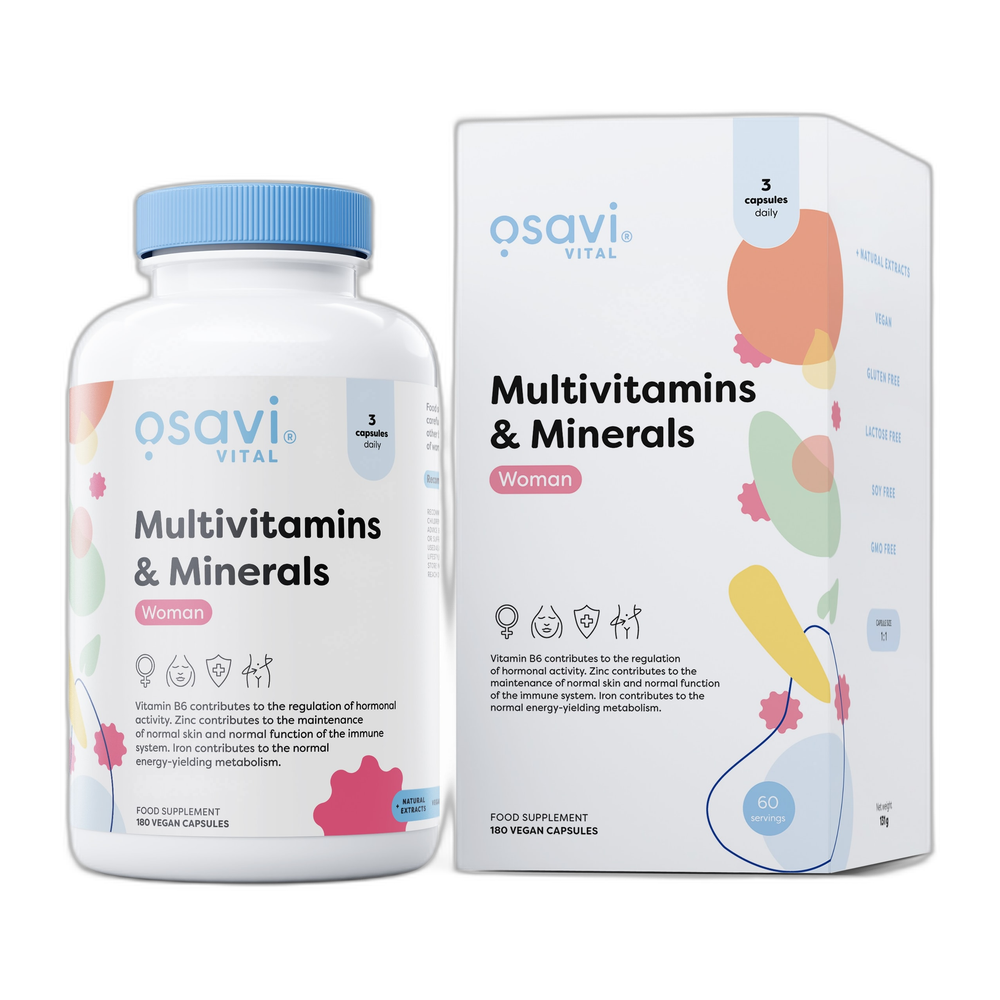 Osavi Multivitamins & Minerals Woman - 180 vegan caps