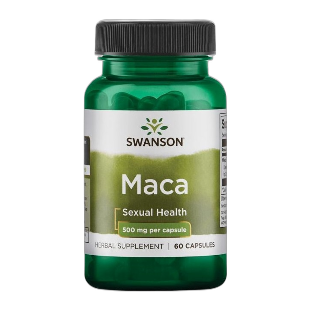 Swanson Maca Extract, 500mg - 60 caps