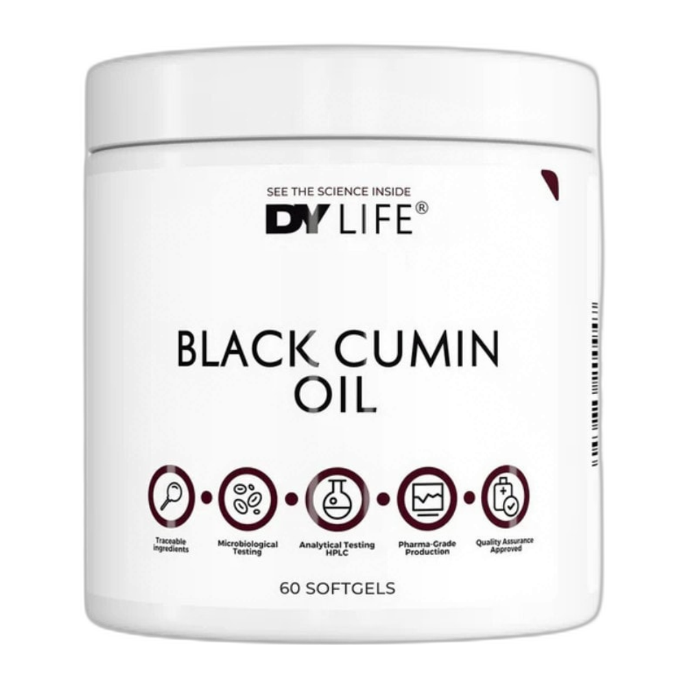 Dorian Yates DY LIFE Black Cumin Oil - 60 softgels