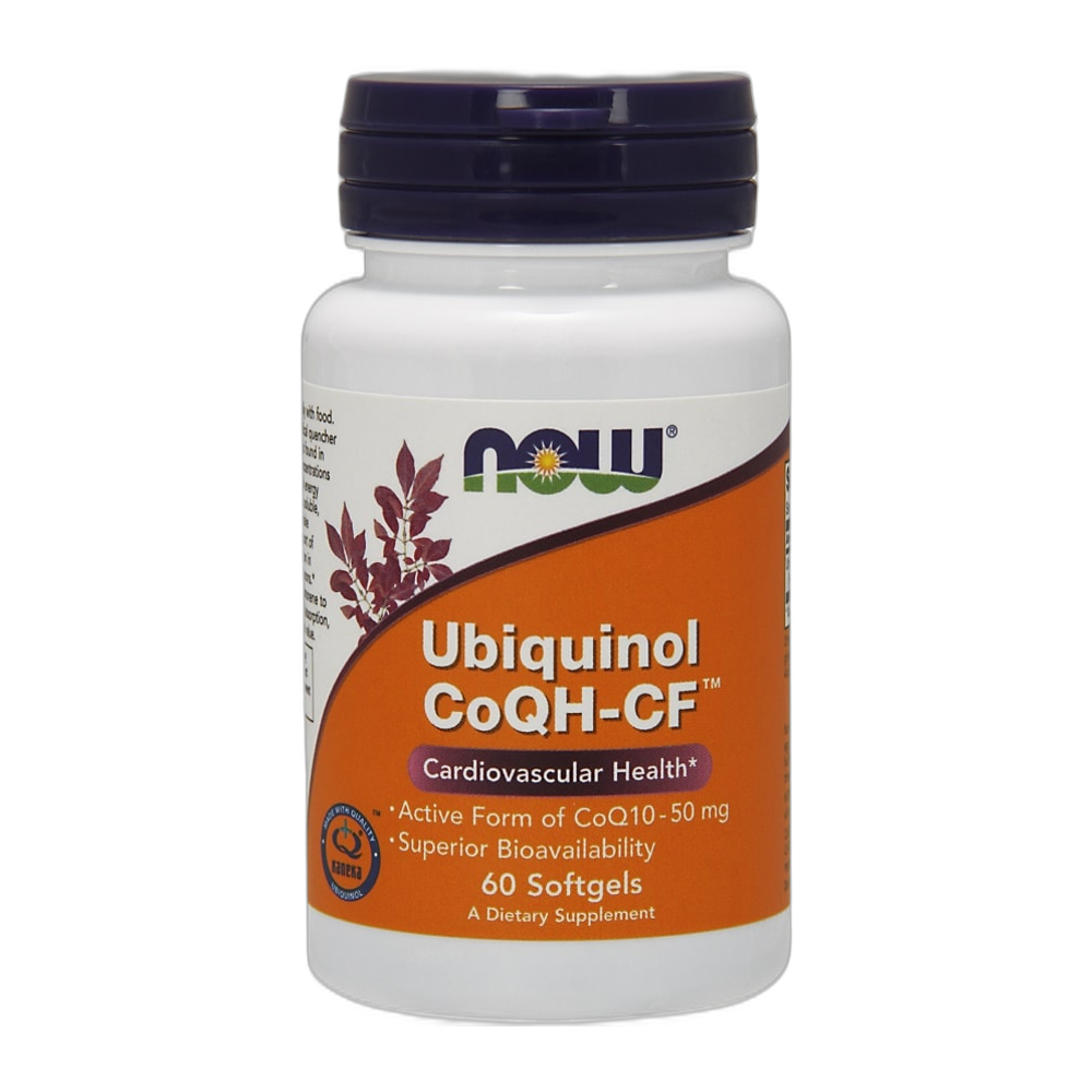 NOW Foods Ubiquinol CoQH-CF - 60 softgels