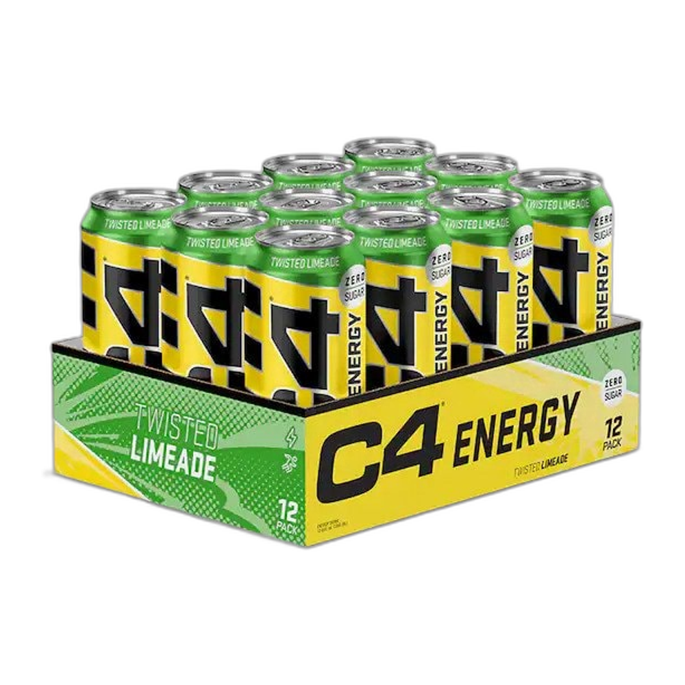 Cellucor C4 Explosive Energy Drink, Twisted Limeade - 12 x 500 ml.