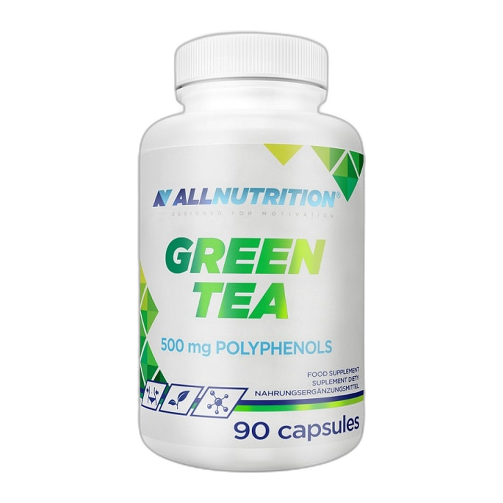 Allnutrition Green Tea, 500mg Polyphenols - 90 caps