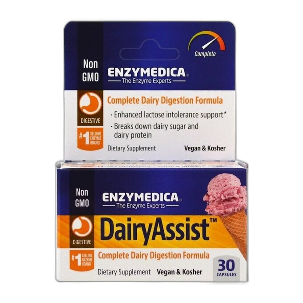 Enzymedica DairyAssist - 30 caps