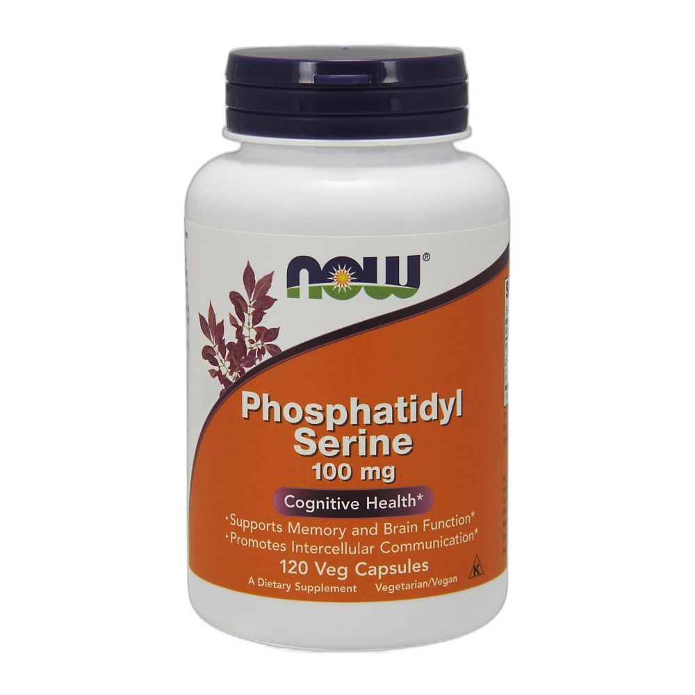 NOW Foods Phosphatidyl Serine, 100mg - 120 vcaps