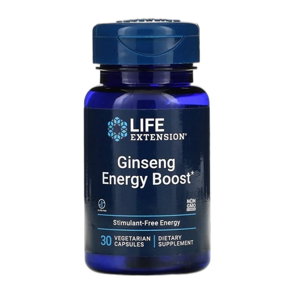 Life Extension Ginseng Energy Boost - 30 vcaps