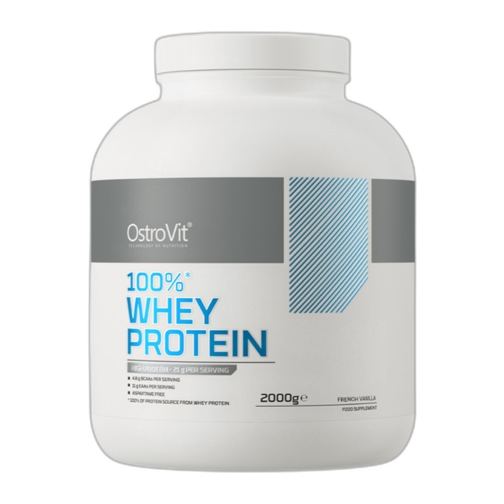 OstroVit 100% Whey Protein, French Vanilla - 2000g