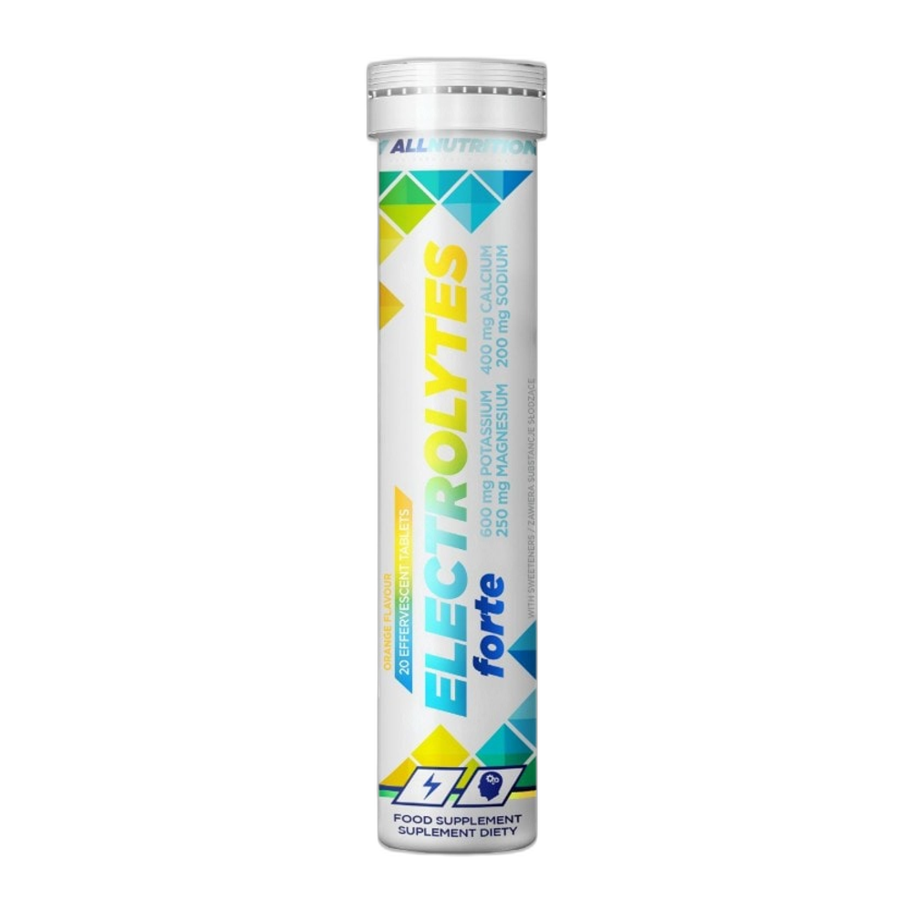 Allnutrition Electrolytes Forte, Orange - 20 effervescent tablets