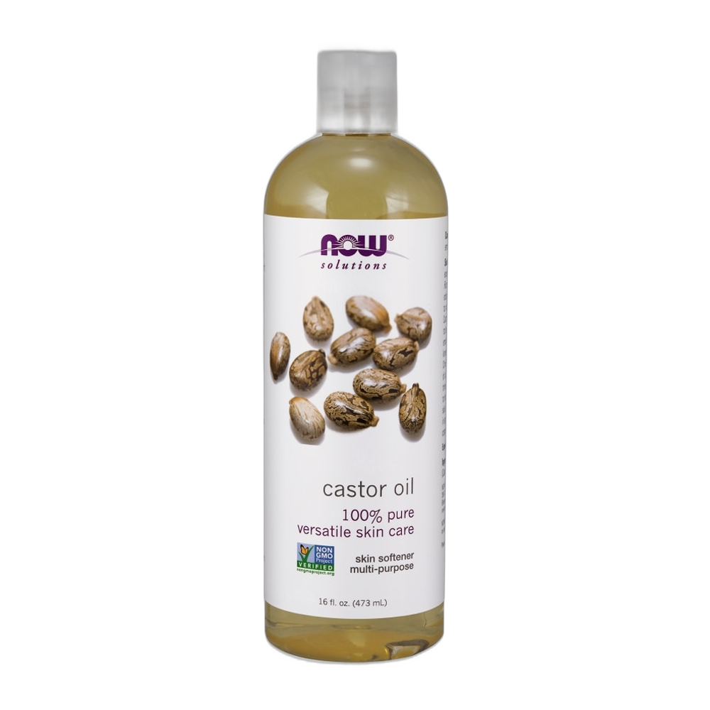 NOW Foods Castor Oil, 100% Pure - 473 ml.