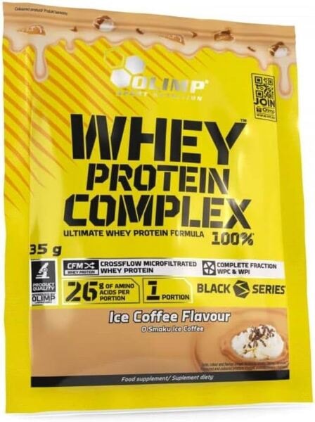 Olimp Nutrition Whey Protein Complex 100%, Ice Coffee - 35g (1 serving)