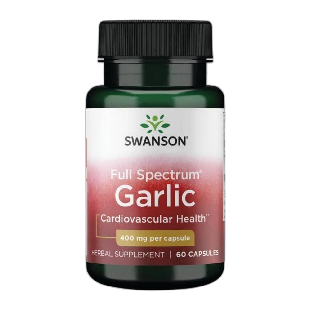 Swanson Full Spectrum Garlic, 400mg - 60 caps