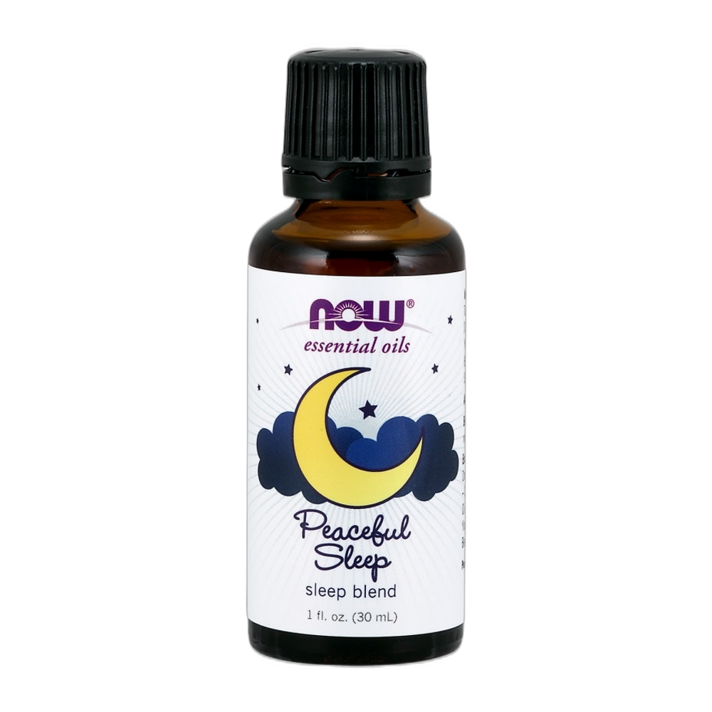 NOW Foods Essential Oil, Peaceful Sleep Oil - 30 ml.