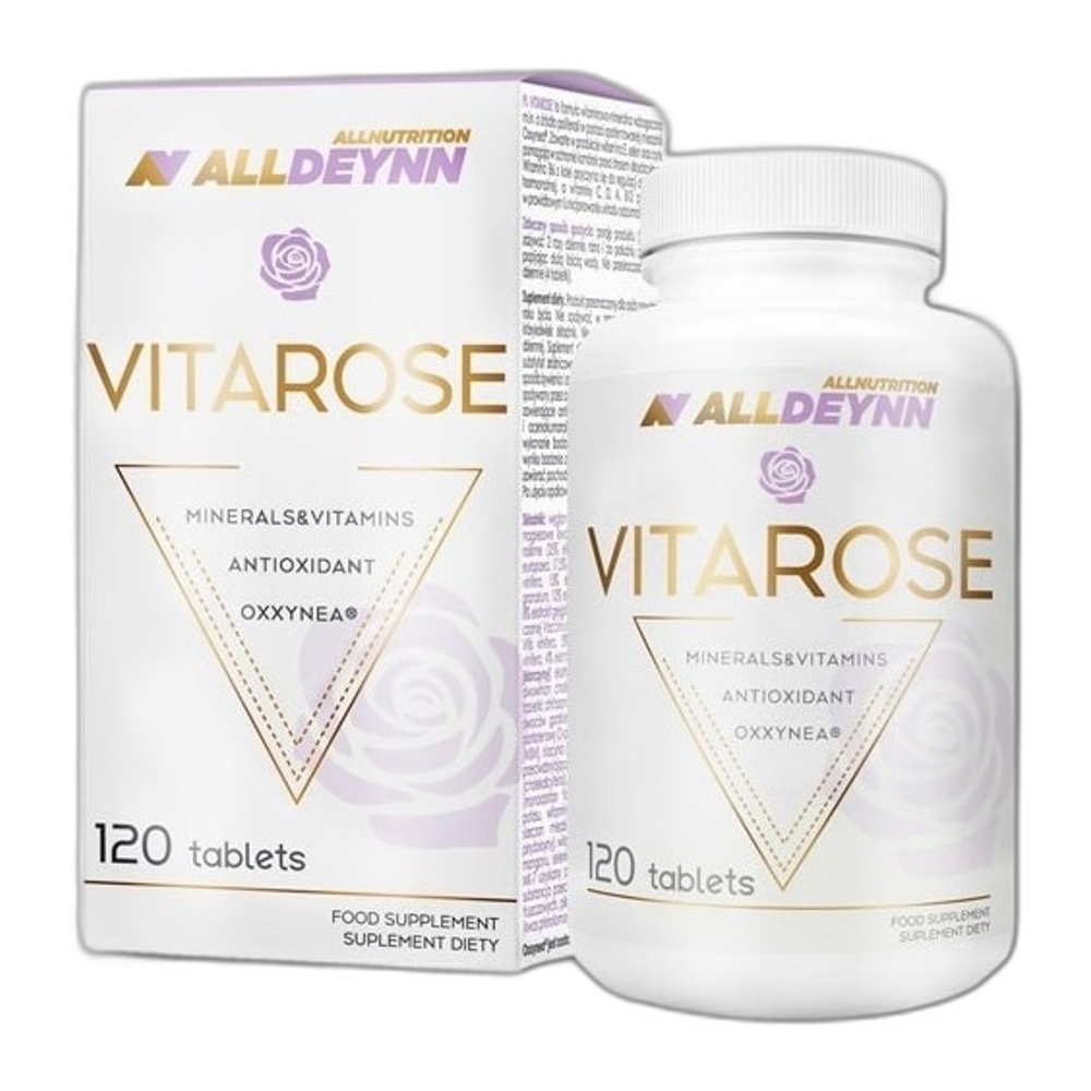 Allnutrition AllDeynn Vitarose - 120 tablets