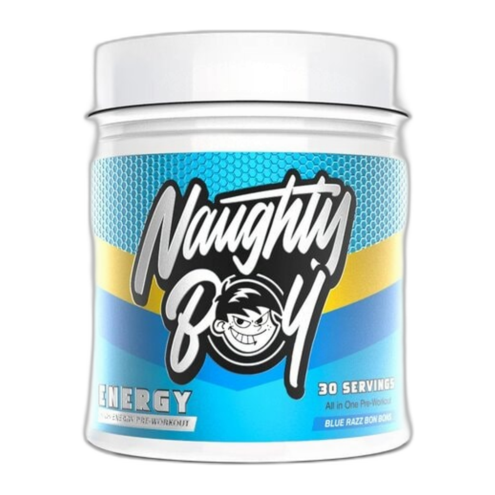 Naughty Boy Energy, Blue Razz Bon Bons - 390g