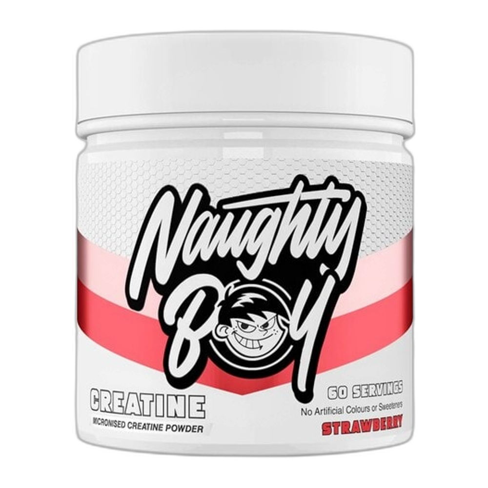 Naughty Boy Creatine, Strawberry - 300g