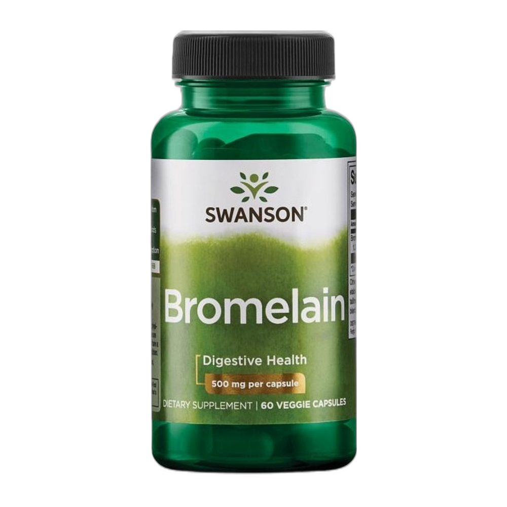 Swanson Bromelain, 500mg - 60 vcaps
