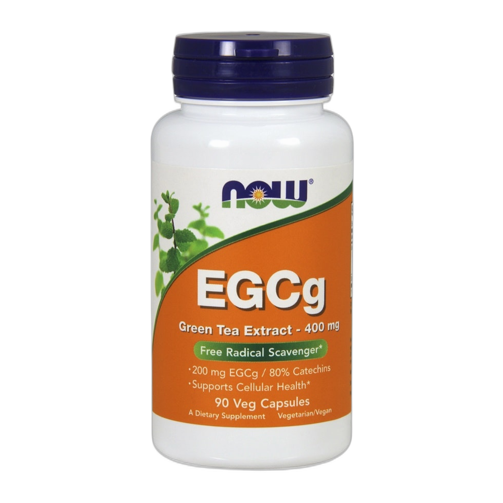 NOW Foods EGCg Green Tea Extract, 400mg - 90 vcaps