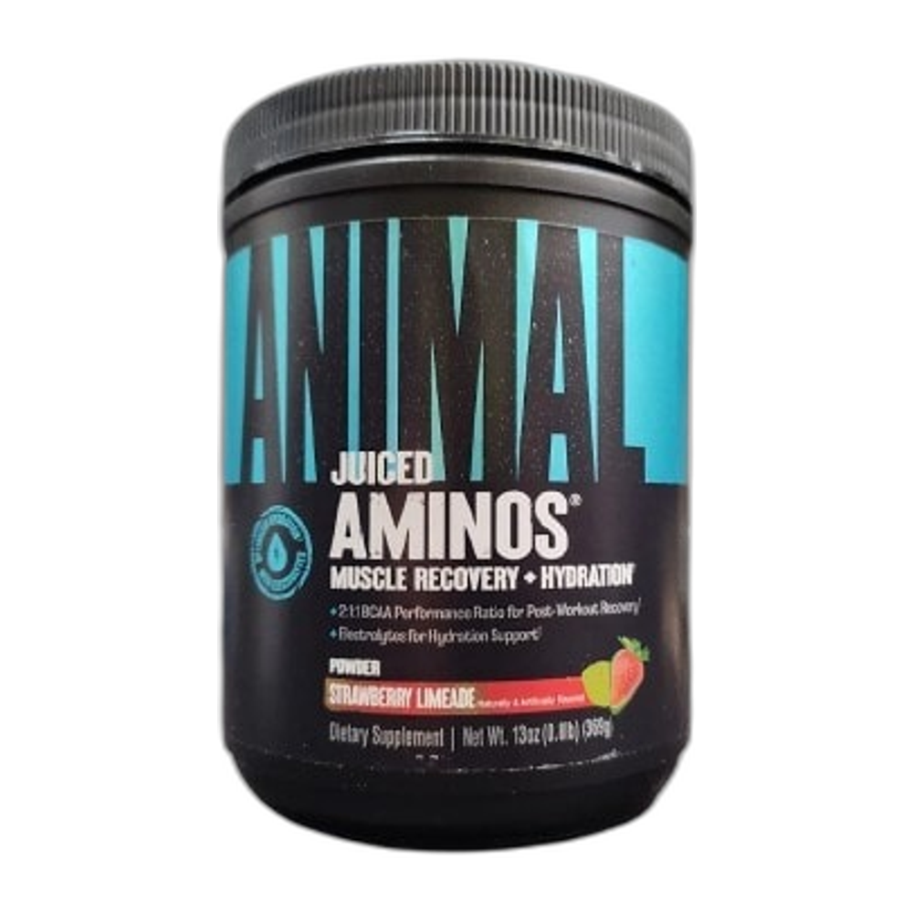 Animal Juiced Aminos, Strawberry Limeade - 369g