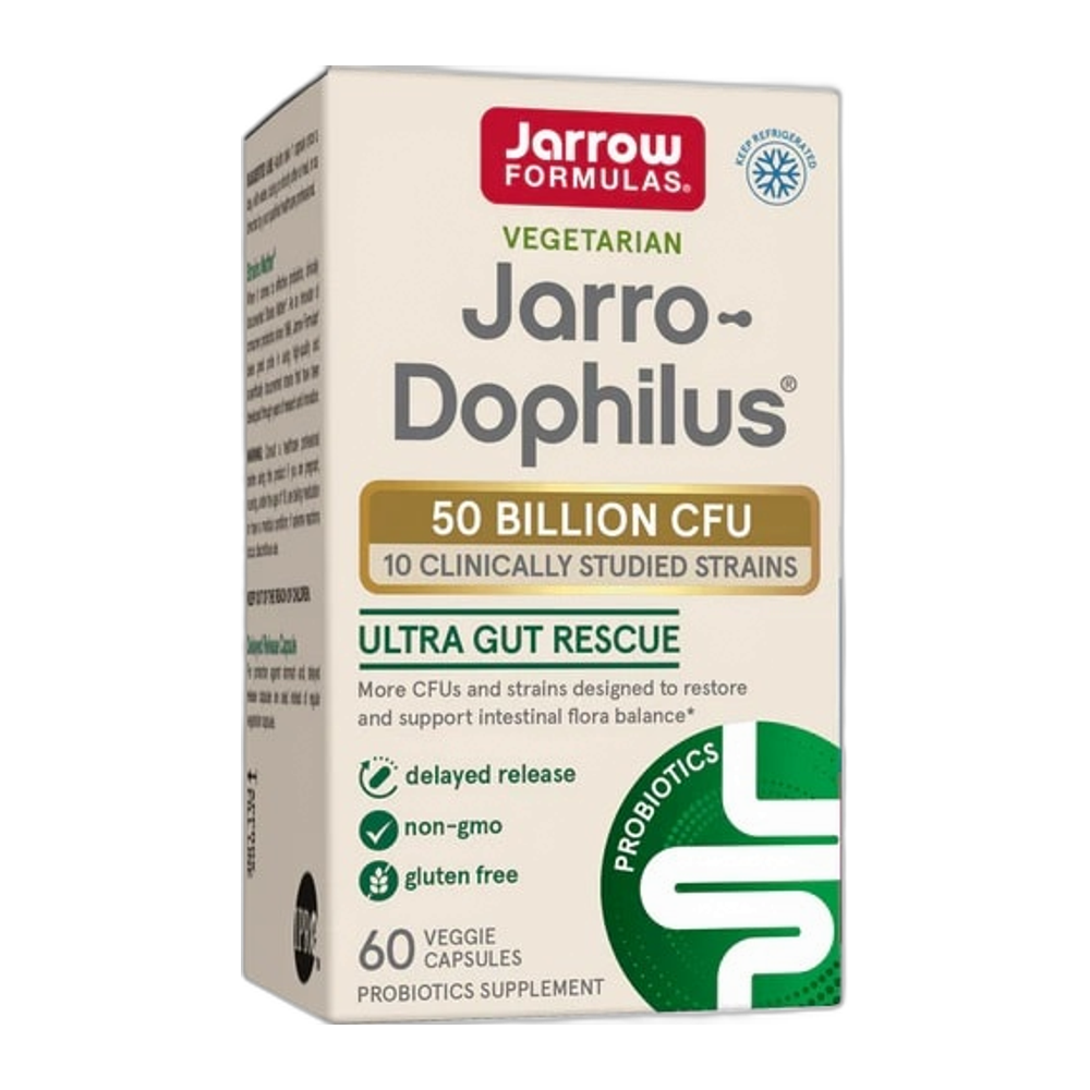 Jarrow Formulas Jarro-Dophilus Ultra Gut Rescue, 50 Billion CFU - 60 vcaps