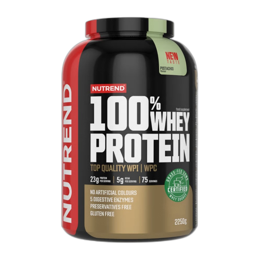 Nutrend 100% Whey Protein, Pistachio - 2250g