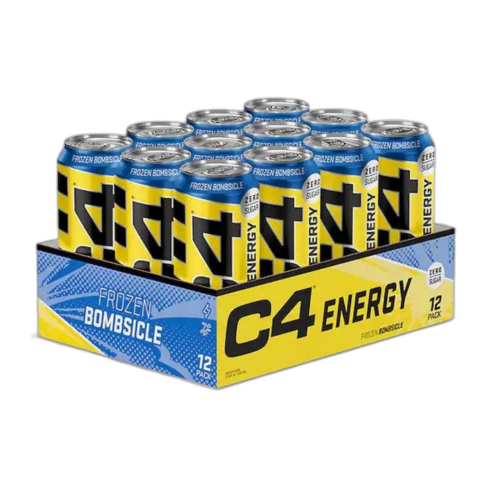 Cellucor C4 Explosive Energy Drink, Frozen Bombsicle - 12 x 500 ml.