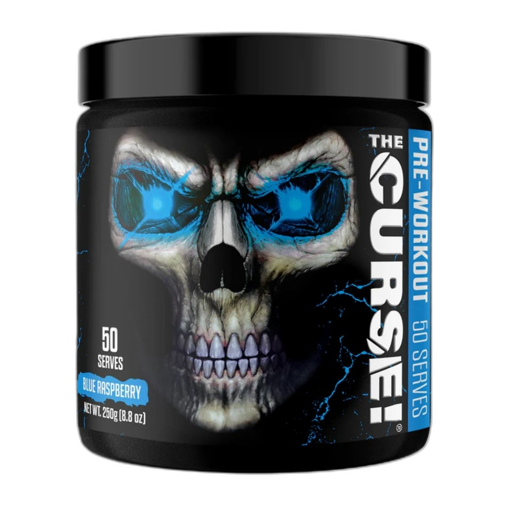 JNX Sports The Curse! Pre-Workout (EU), Blue Raspberry - 250g