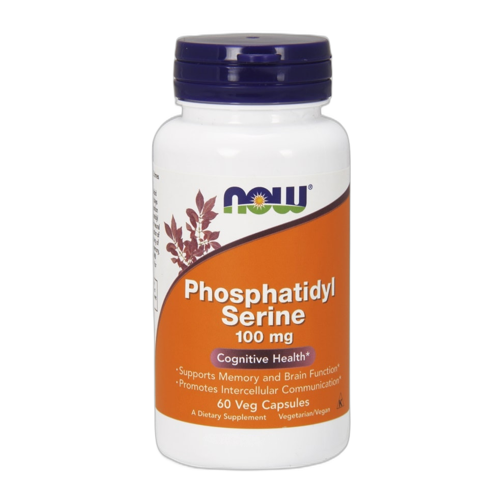 NOW Foods Phosphatidyl Serine, 100mg - 60 vcaps