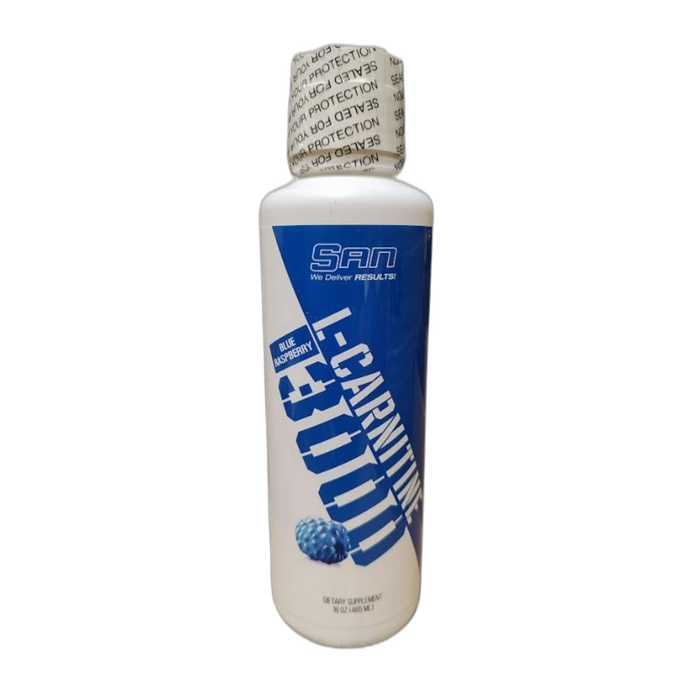 SAN L-Carnitine 3000, Blue Raspberry - 465 ml.
