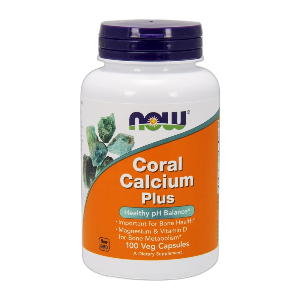 NOW Foods Coral Calcium Plus - 100 vcaps