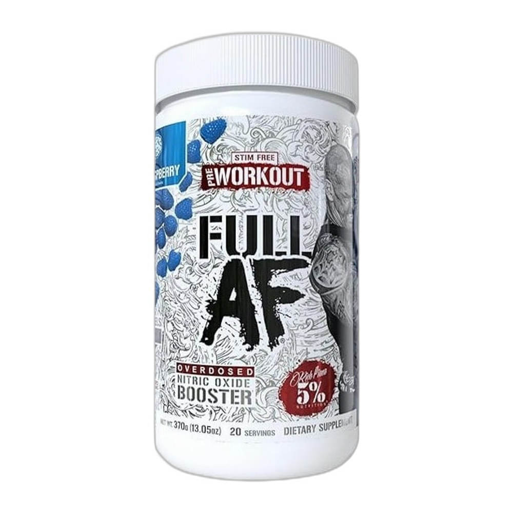 5% Nutrition Full AF, Blue Raspberry - 370g