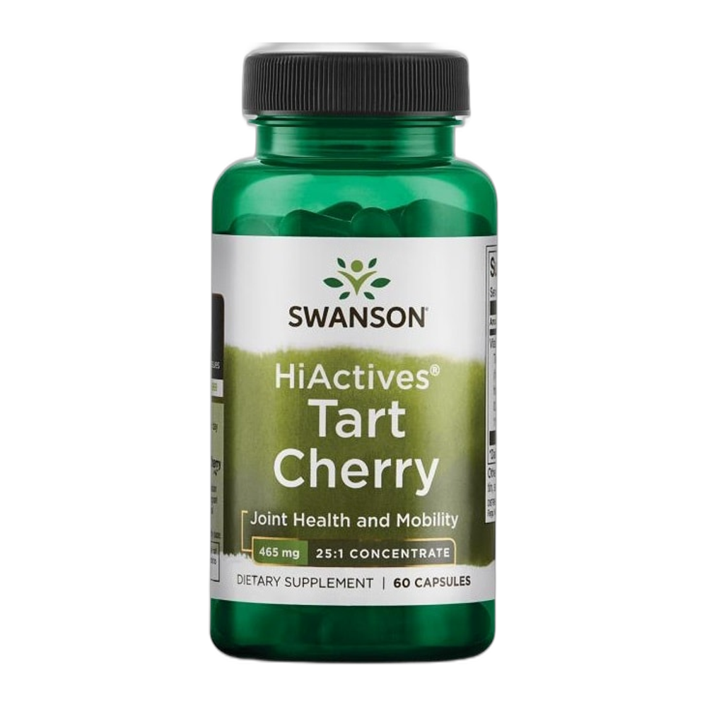 Swanson HiActives Tart Cherry, 465mg - 60 caps