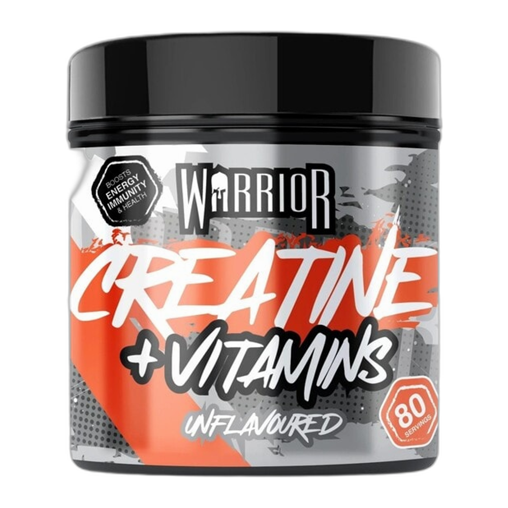 Warrior Creatine + Vitamins, Unflavoured - 360g